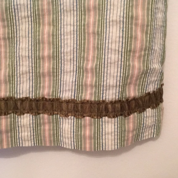 Burning Torch | Anthropology Striped Cotton Dress - Picture 4 of 8